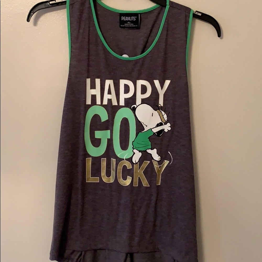 Kids peanuts tank top🍀